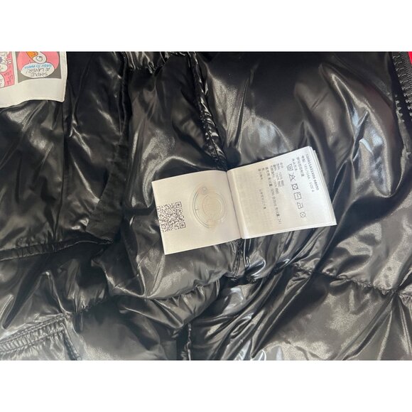 NWT Moncler $2240 Montbeliard Hooded Down Jacket Mens Size 4 XL Black - Picture 11 of 13